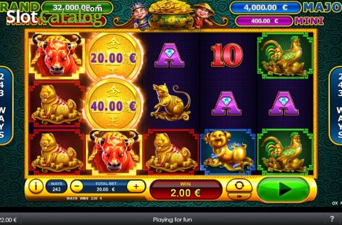 Win 1. Ox Riches slot