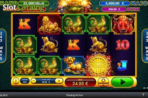 Win 2. Ox Riches slot