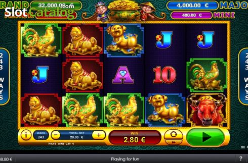 Win 3. Ox Riches slot