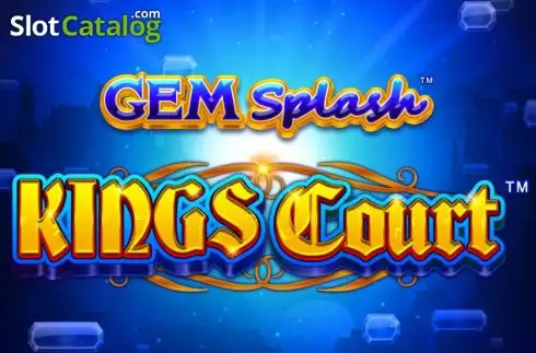 Kings Court Gem Splash ロゴ