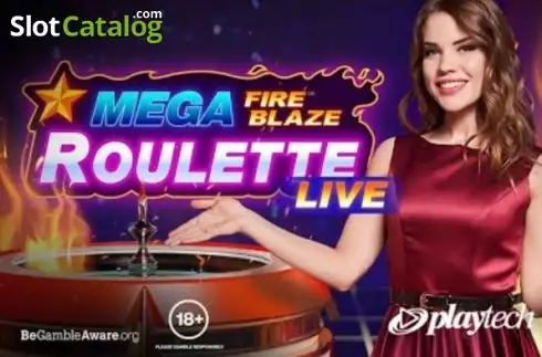 Mega Fire Blaze Roulette Live Logotipo