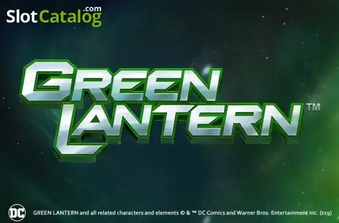Green Lantern (Playtech) Logo