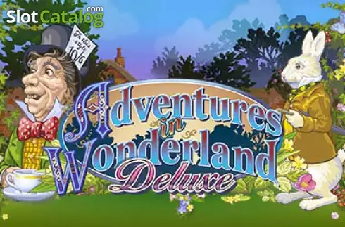 Adventures In Wonderland (Playtech) Логотип