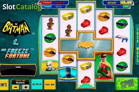 Skärmdump8. Batman & Mr Freeze Fortune slot