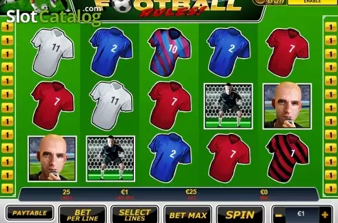 Bildschirm3. Football Rules slot