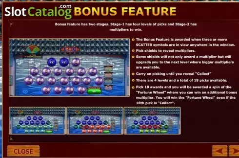 Paytable 3. Fortune Jump slot