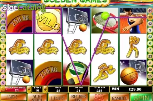 Captura de tela5. Golden Games slot