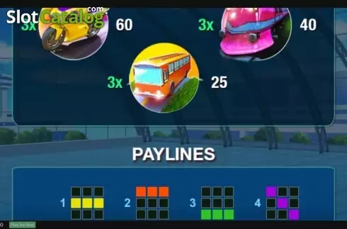Paytable 3. Vacation Station Deluxe slot