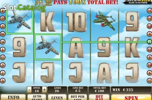 Schermo3. Wings of Gold slot