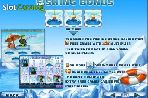 Bonus Game. Penguin Vacation (Playtech) slot
