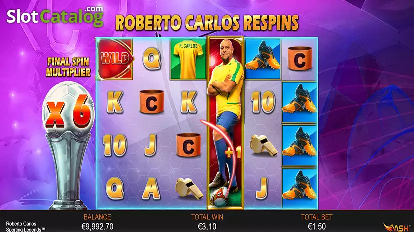 Roberto Carlos Sporting Legends Roberto Carlos Respins
