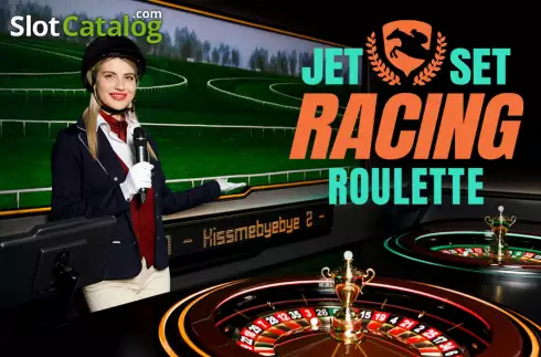 Game screen. Jet Set Racing Roulette Live slot