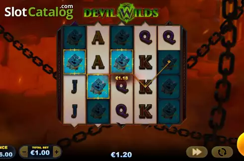 Skärmdump4. Devil Wilds slot
