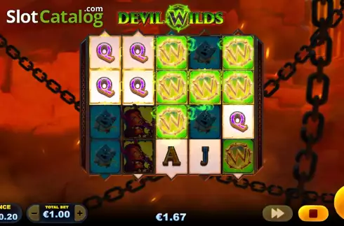 Schermo6. Devil Wilds slot