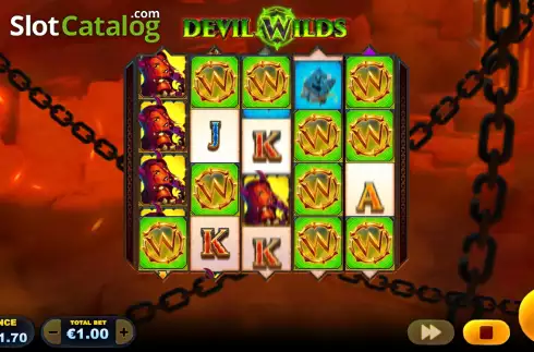 Win Screen 4. Devil Wilds slot
