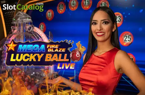 Mega Fire Blaze Lucky Ball Logo