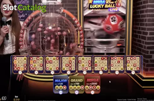 Screen3. Mega Fire Blaze Lucky Ball slot