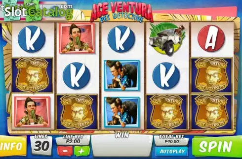リール. Ace Ventura (エース・ベンチュラ) カジノスロット