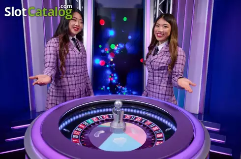 Game screen 2. K-Pop Roulette Live slot