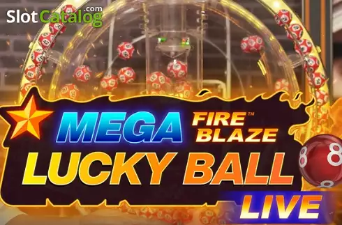Mega Fire Blaze Lucky Ball Live Machine à sous