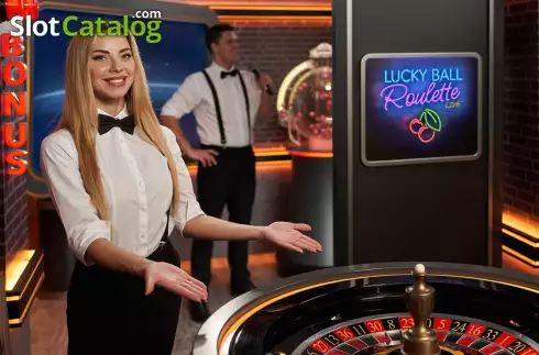 Bildschirm3. Lucky Ball Roulette Live slot