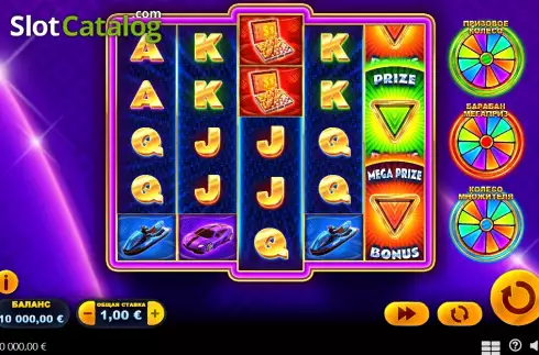Game screen. Spin 'Em Round slot
