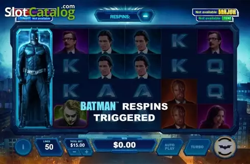 Ecran5. The Dark Knight (Playtech) slot