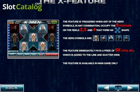 Bildschirm4. X-Men slot