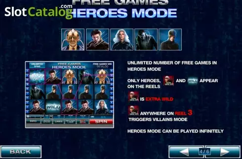 Bildschirm6. X-Men slot