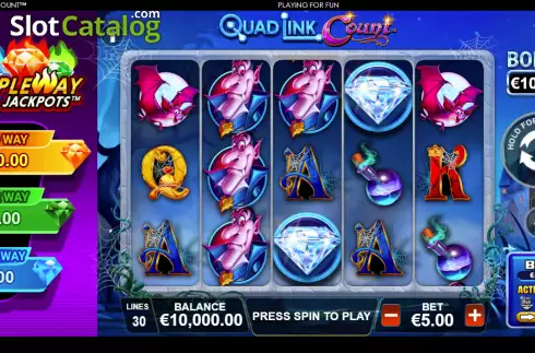 Quad Link Count slot. Quad Link: Count slot