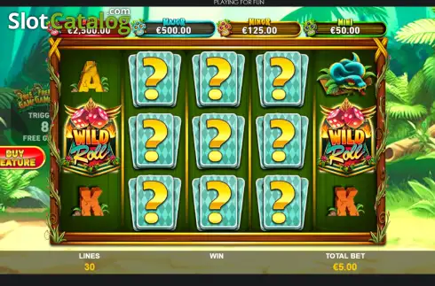 Skärmdump2. Wild Roll slot