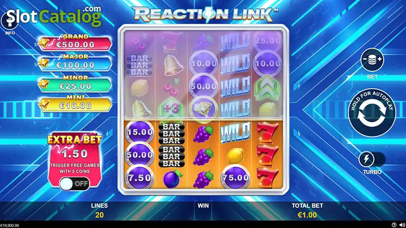Reaction Link Slot Reaction Link Slot