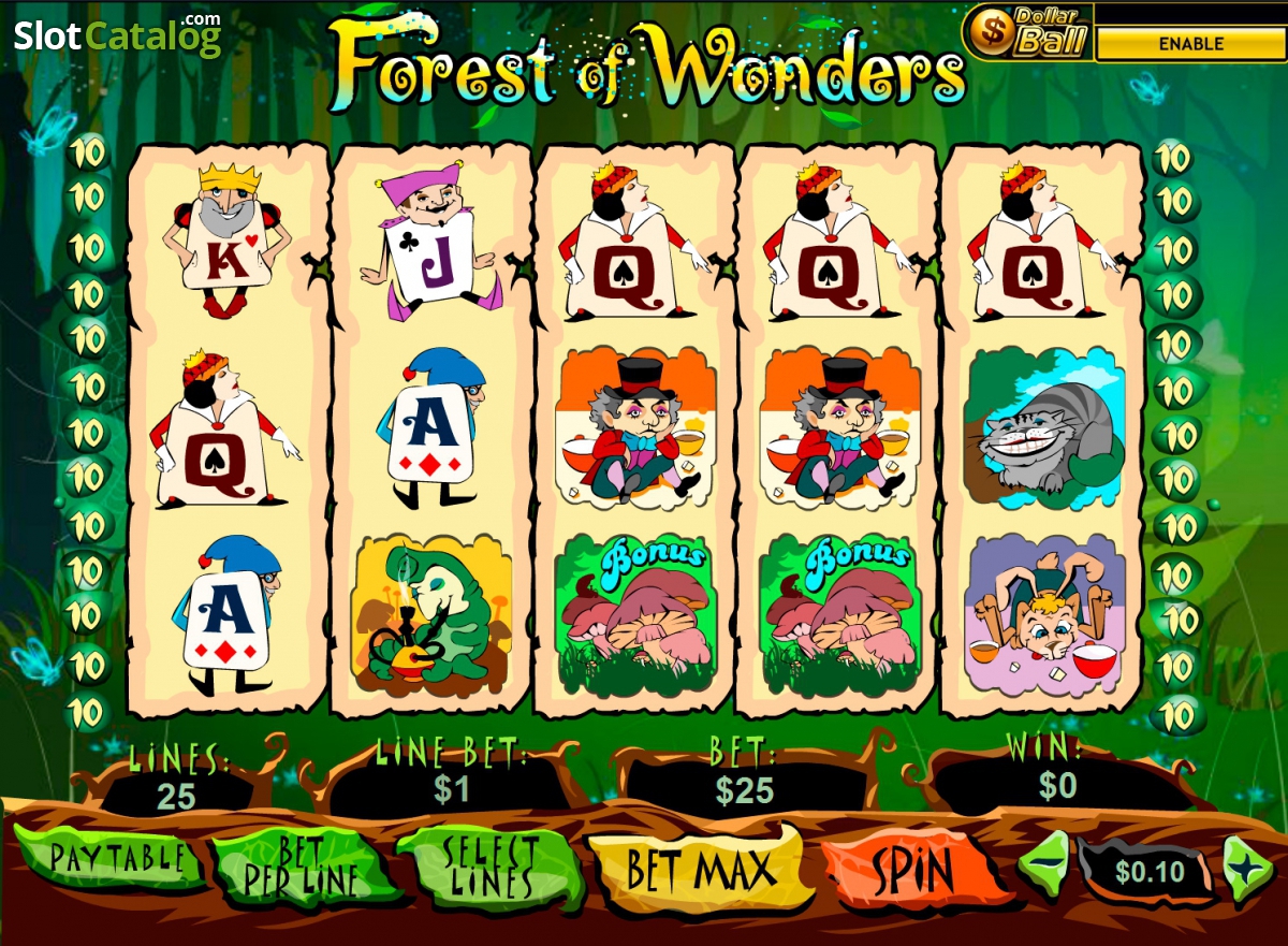 Forest of wonders игровые автоматы онлайн казино с выводом денег на карту сбербанка без вложений
