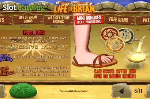 Captura de tela9. Life of Brian slot