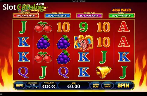 Écran2. Jo Blitz Machine à sous