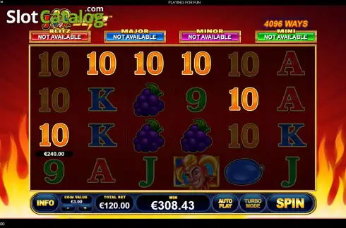 Écran3. Jo Blitz Machine à sous