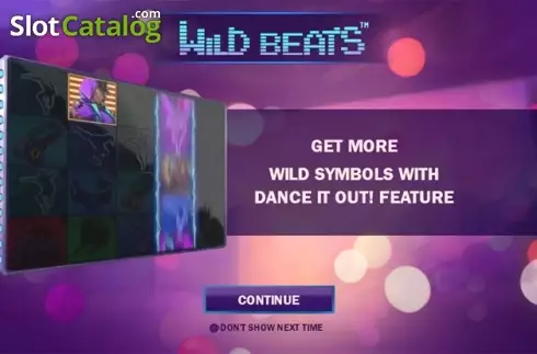 Screen 1. Wild Beats slot