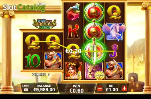 Скрін3. Triple Stop: Hercules Rules слот