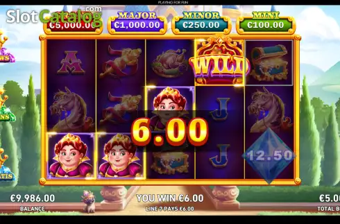 Schermo3. King Richwin slot