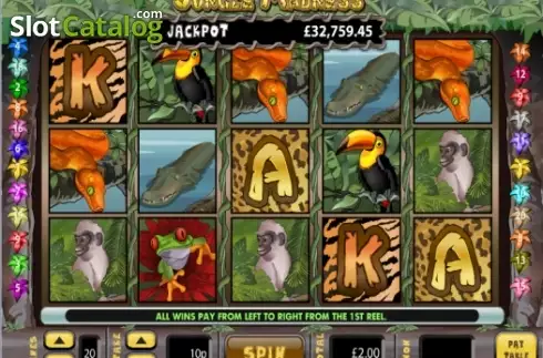 Bildschirm2. Jungle Madness slot