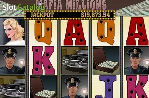 Ecran3. Mafia Millions slot