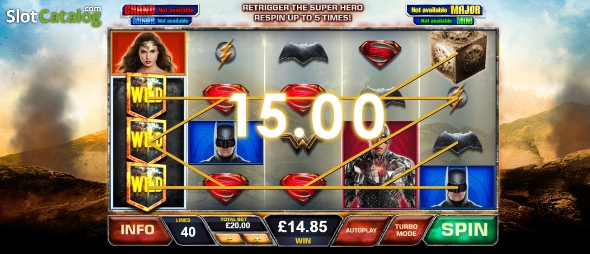 Playtech Justice League Slot Free Online