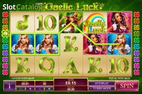 Win Screen 2. Gaelic Luck slot