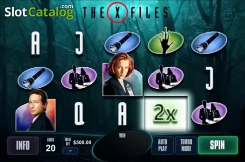 Screen6. The X-Files slot