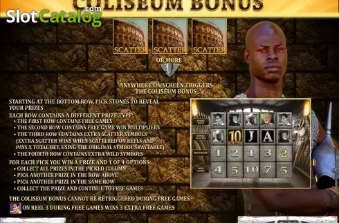 Captura de tela8. Gladiator (Playtech) slot