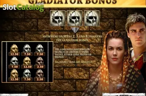 Skärmdump9. Gladiator (Playtech) slot