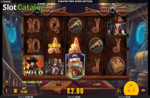 Win 3. Pirates Free Spins Edition slot