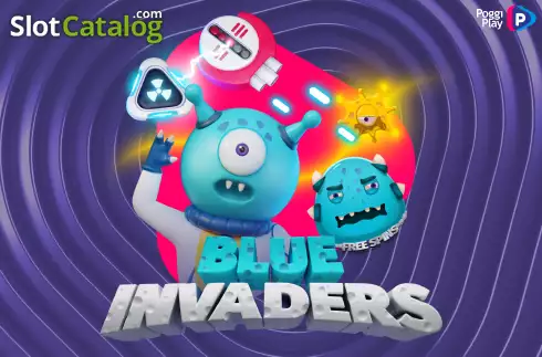 Blue Invaders ロゴ