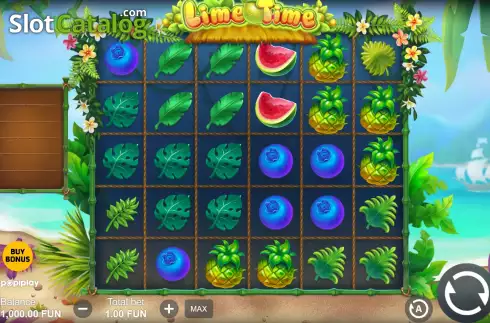 Lime Time slot. Lime Time slot