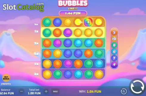 Pantalla5. Bubbles (Popiplay) Tragamonedas